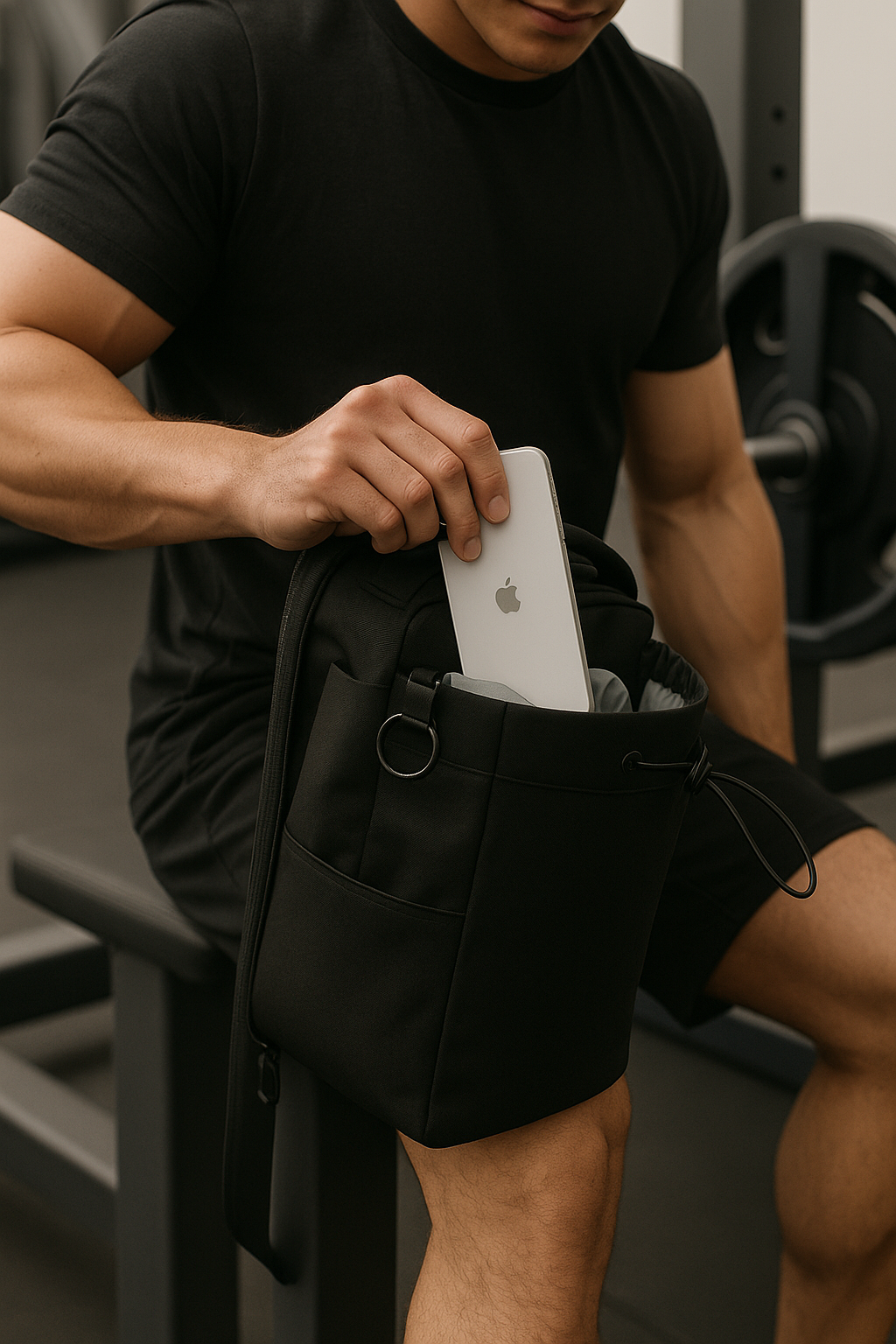 Magnetic Gym Bag